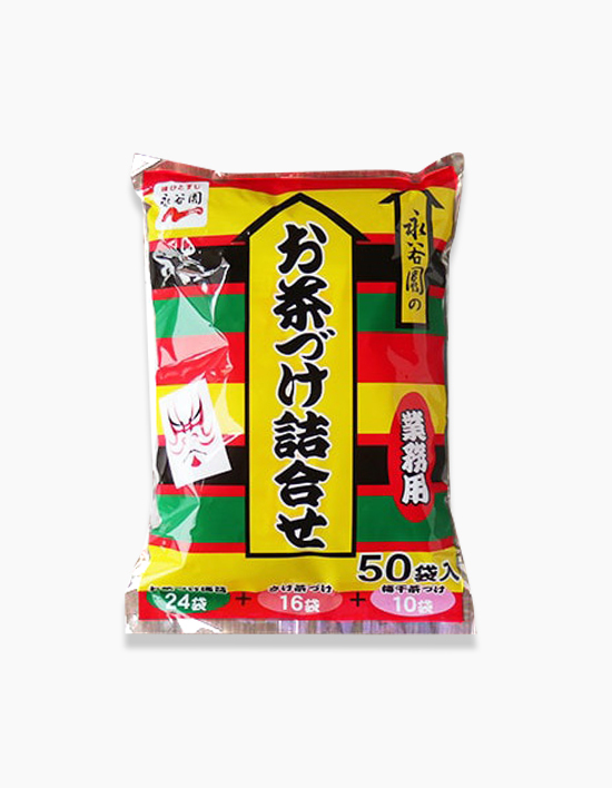 [나가타니엔] 대용량 믹스팩 50입 (김맛&연어맛&매실맛) (오차즈케)