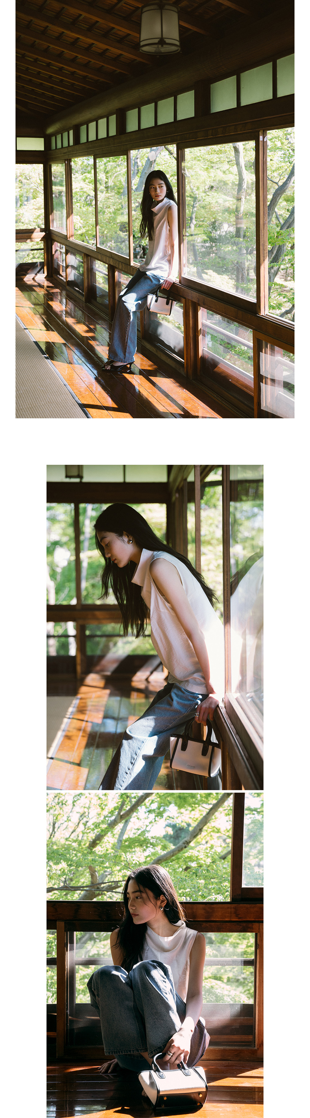 [시야쥬] 빈티지 투포켓 에센셜 데님_미디움 블루(SIJN6096) 상세 이미지 1