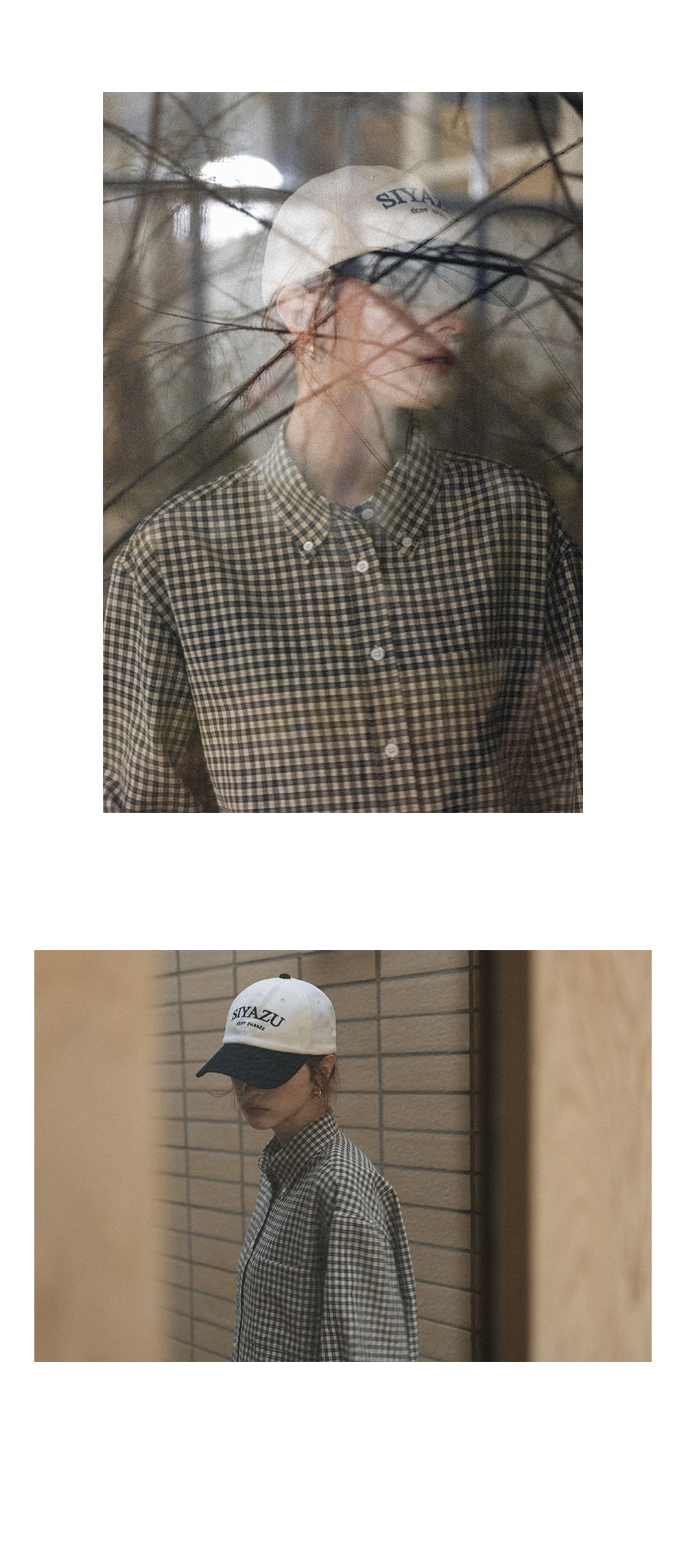[시야쥬] 루즈 핏 클래식 체크 셔츠_레드 체크 (SITP5176) 상세 이미지 6