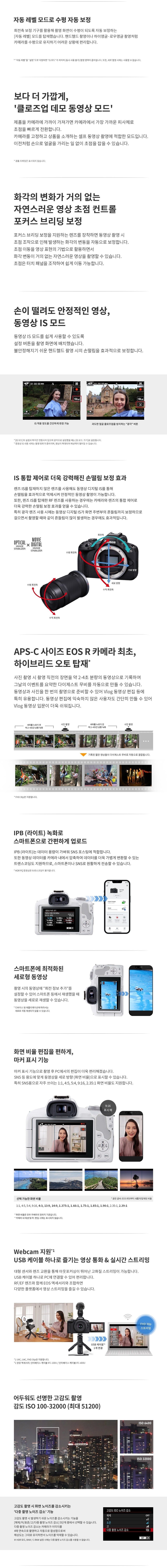 [캐논] EOS R50 18-45 KIT 렌즈킷 상세 이미지 2