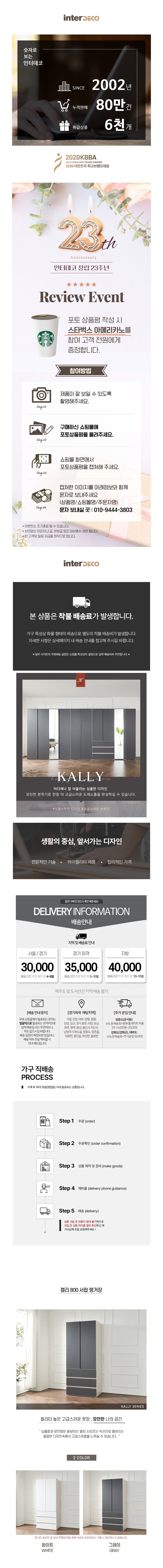 [인터데코] 옷장 장농 수납장 드레스룸 이불장 P0000DIP 상세 이미지 1