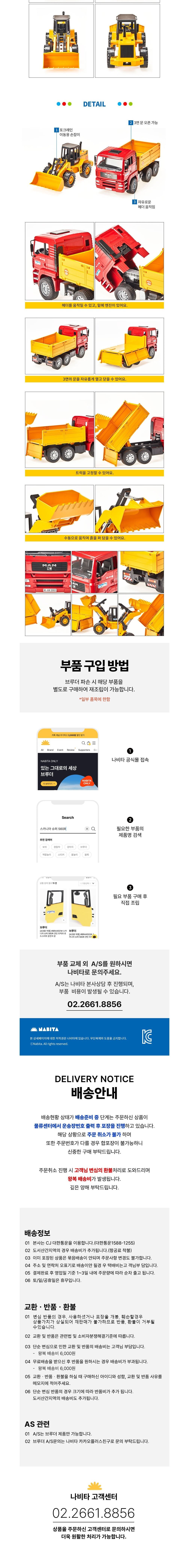 MAN 트럭과 로더(02752) (단품) 상세 이미지 2