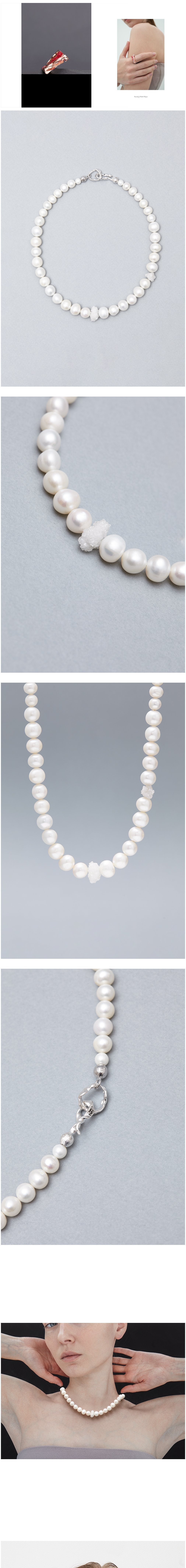 [하지나] 11.5mm Freshwater Pearl Necklace 상세 이미지 1