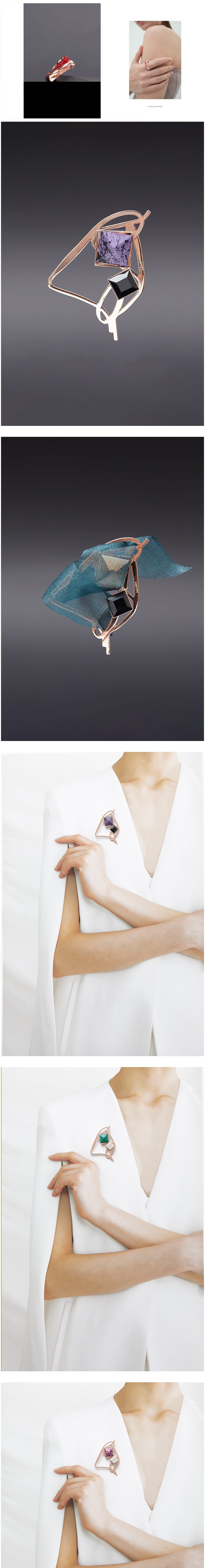 [하지나] Dancing Objet No.17 Brooch - 3 colors 상세 이미지 1