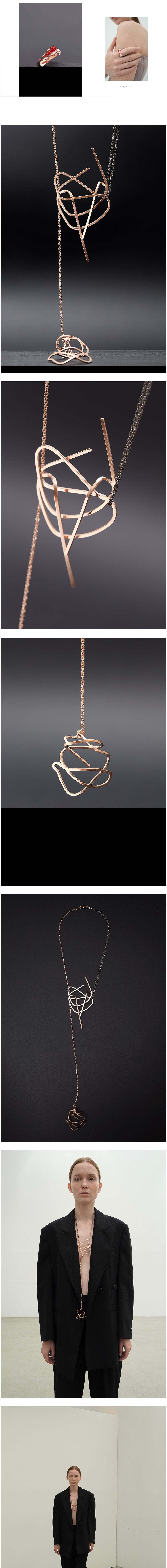 [하지나] Dancing Objet No.19 Necklace (단품) 상세 이미지 1