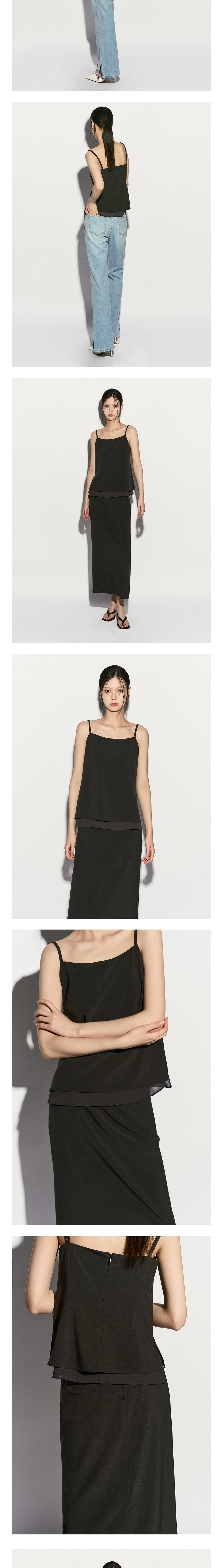 [리이] CAMI LAYERING TOP SET 상세 이미지 2