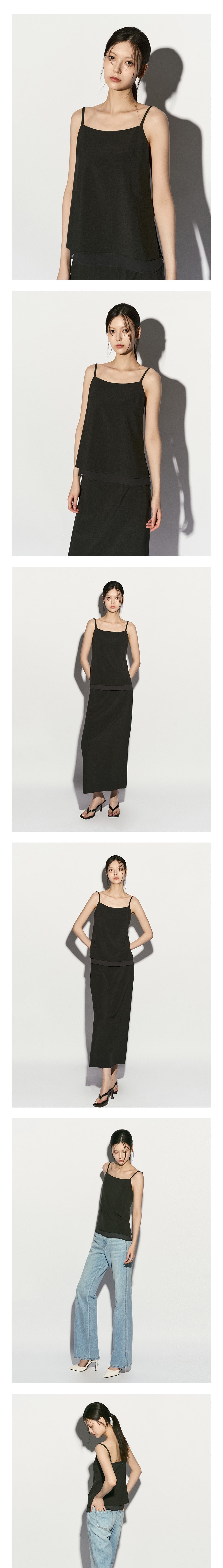 [리이] CAMI LAYERING TOP SET 상세 이미지 1
