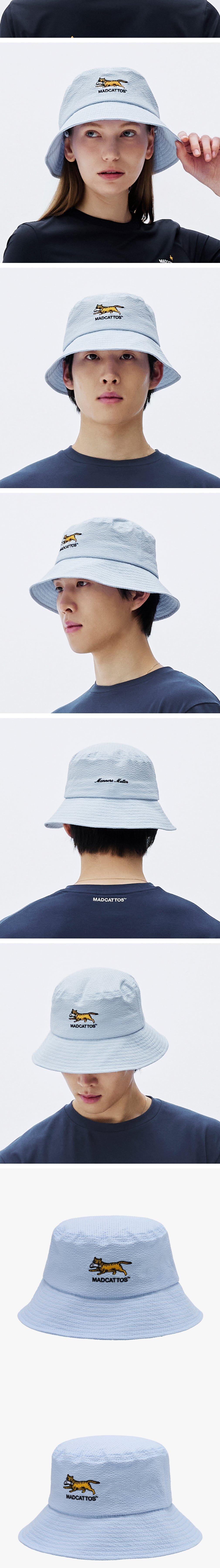 [매드캐토스] MCC MIGO UTILITY BUCKET HAT-BLUE 상세 이미지 2