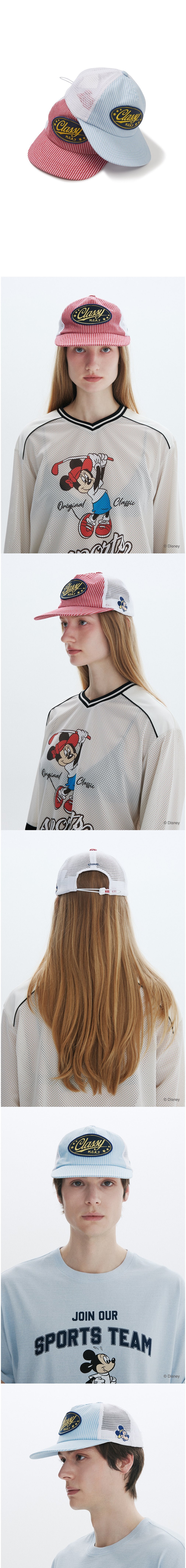 [클로브] 미키_메쉬 캡 (2color) 상세 이미지 1