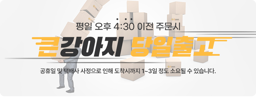 [큰강아지] 크리스마스 셔닐 니트 스웨터 겨울옷 대형견옷 (장난감 증정) 상세 이미지 2