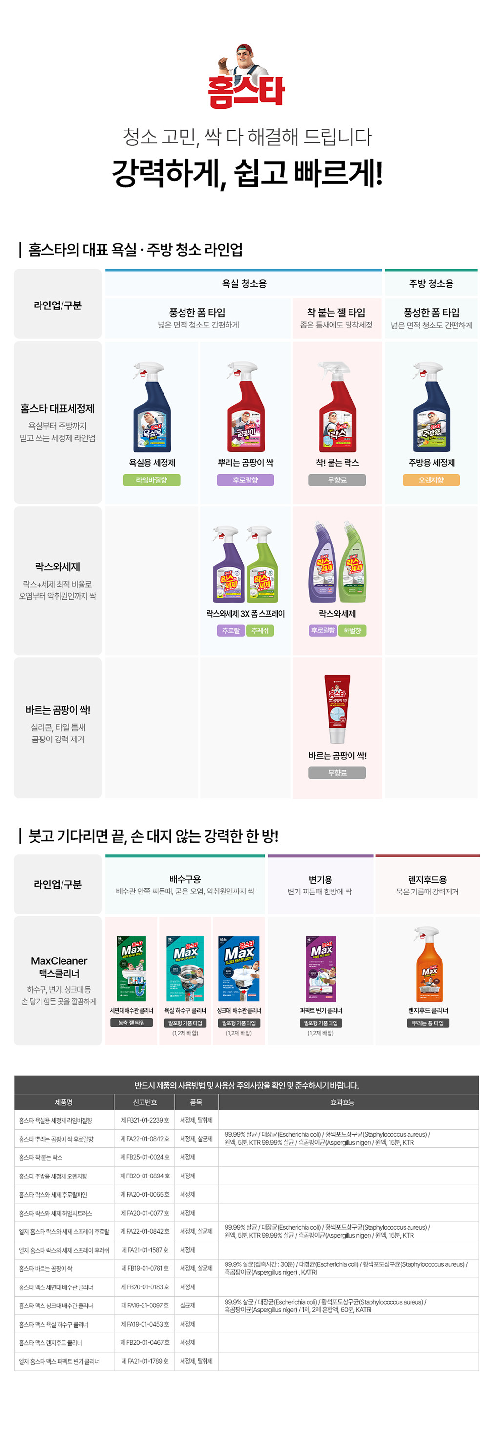 [홈스타] 락스와세제 허벌시트러스 상세 이미지 4