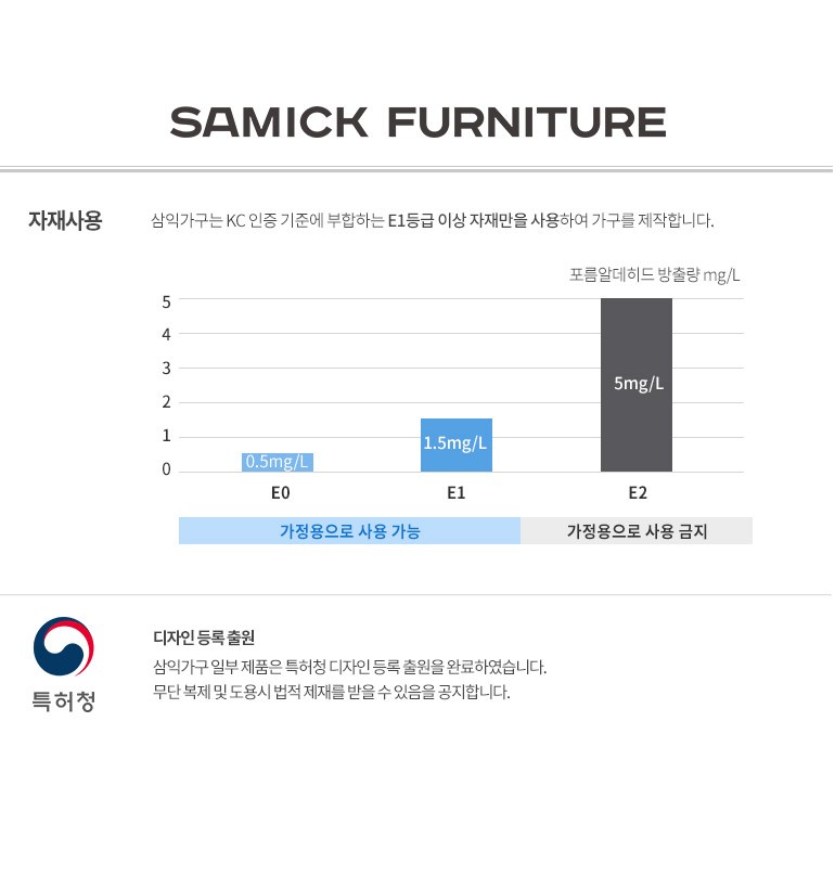 [삼익가구] 모더니크 시스템 옷장 드레스룸 400/800/1200/코너형 행거 8종(택1) 상세 이미지 6