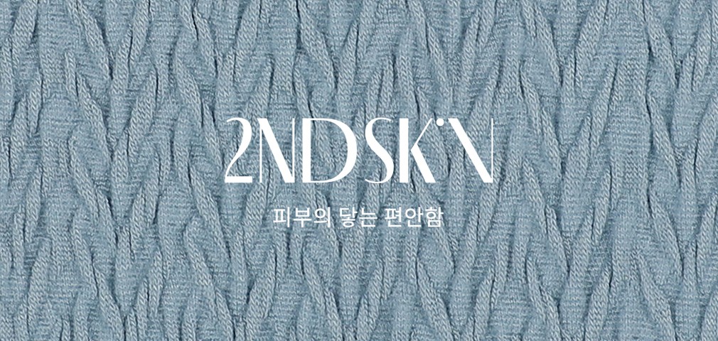 [세컨스킨] 심리스 코튼 루즈핏 사선 포인트 원피스 3종 (택1) 상세 이미지 1