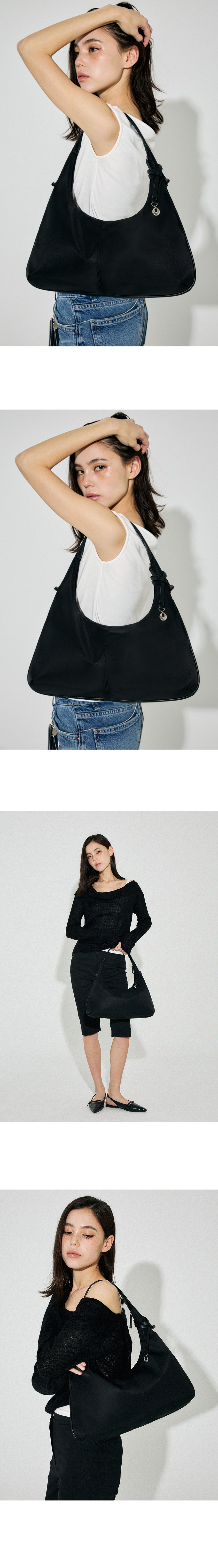 [두마딴] 마틴 호보백 나일론 블랙 상세 이미지 1