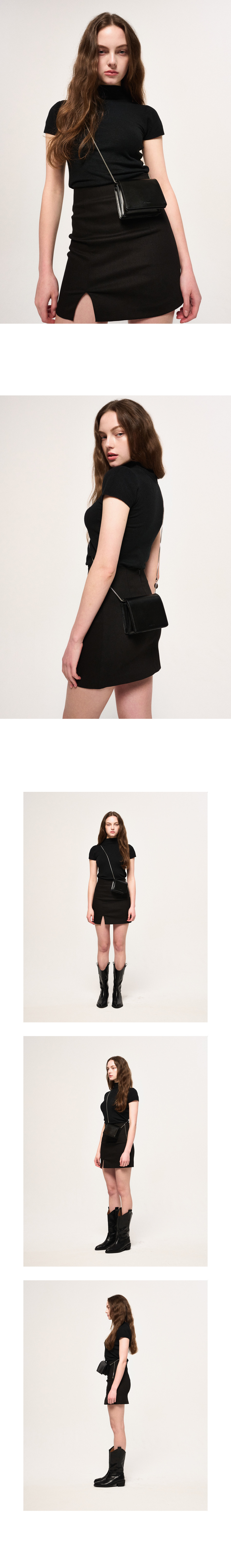 [두마딴] 루루 미니백 블랙 상세 이미지 3