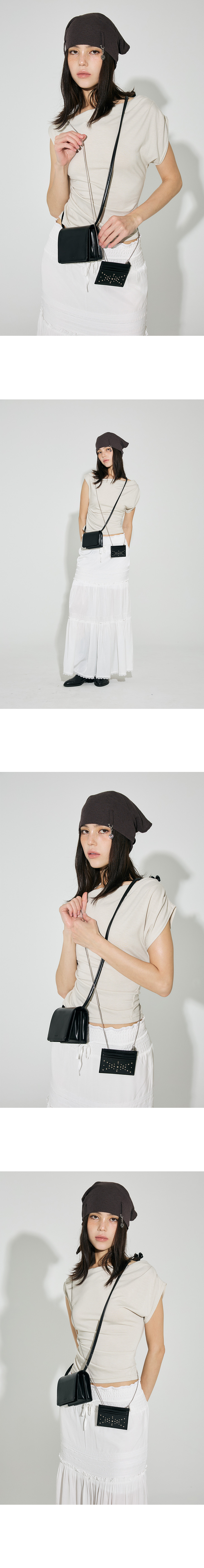 [두마딴] 루루 미니백 블랙 상세 이미지 1