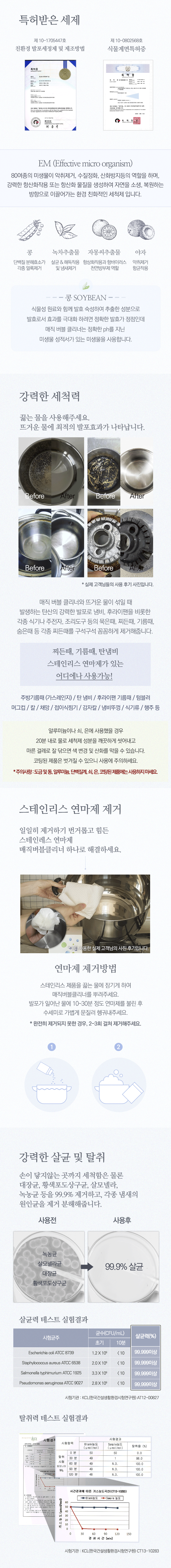 [자연그램] 매직버블클리너 2종(택1) 상세 이미지 2
