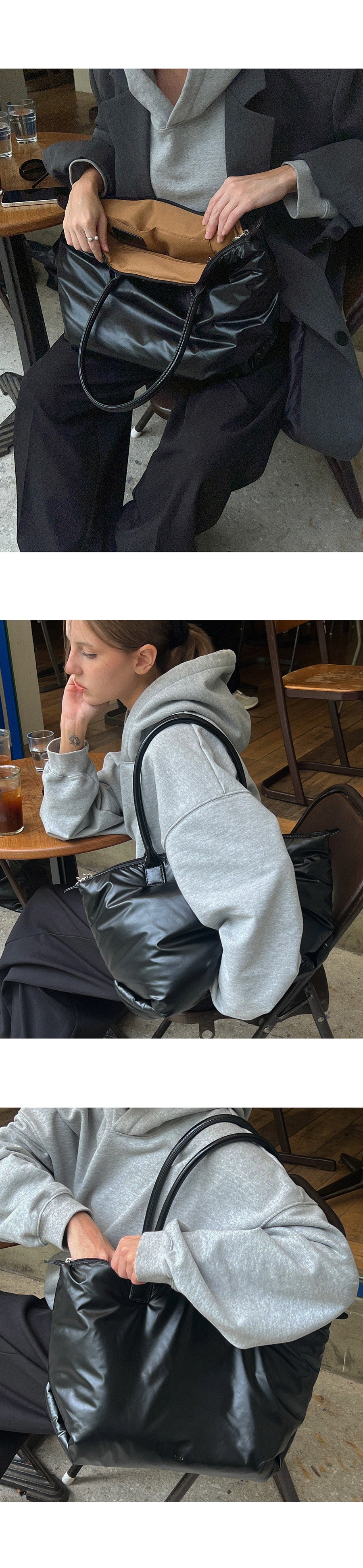 [투오] BOSTON PADDING BLACK 보스톤 패딩 블랙 (BLACK) 상세 이미지 2