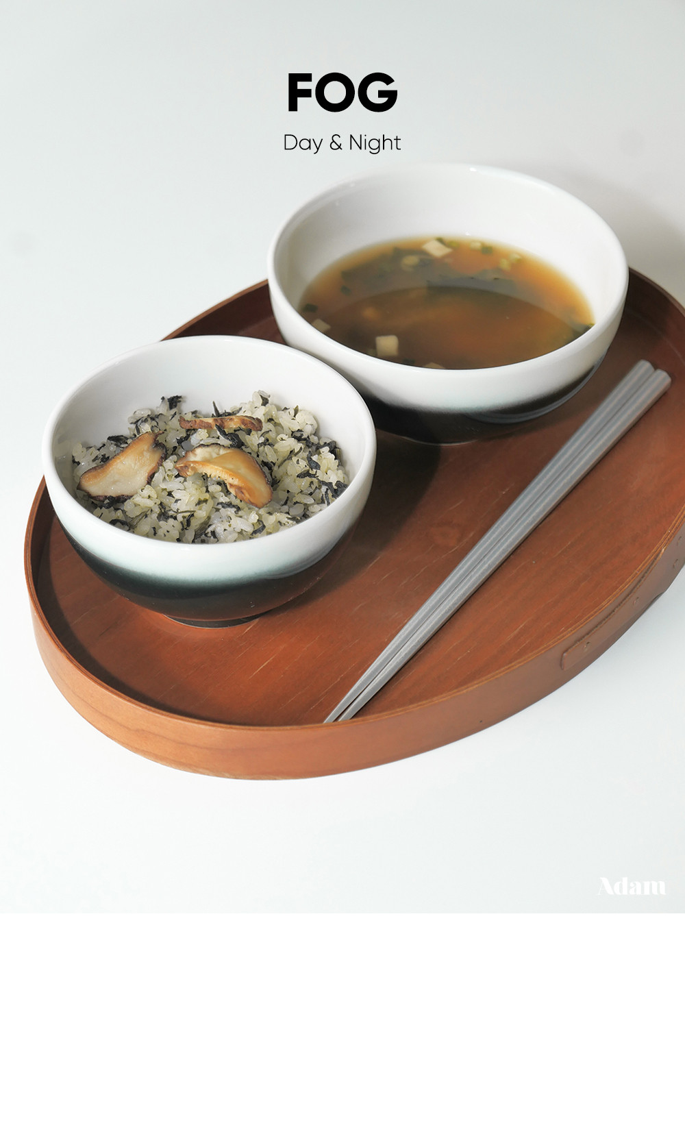 [Adam] 아담 Fog deep bowl 포그 딥 보울 (Day&Night)_2size 상세 이미지 1