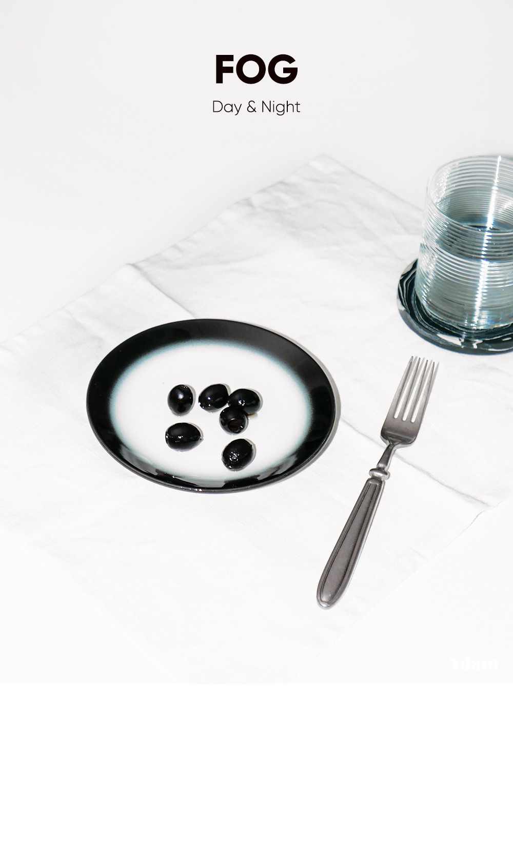 [Adam] 아담 Fog mini plate 포그미니플레이트 Day&Night (Day&Night) 상세 이미지 1