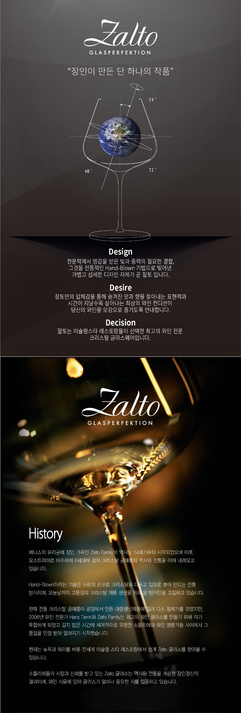 [Zalto] 잘토 워터 글라스 워터잔 2종 택(1) 상세 이미지 1
