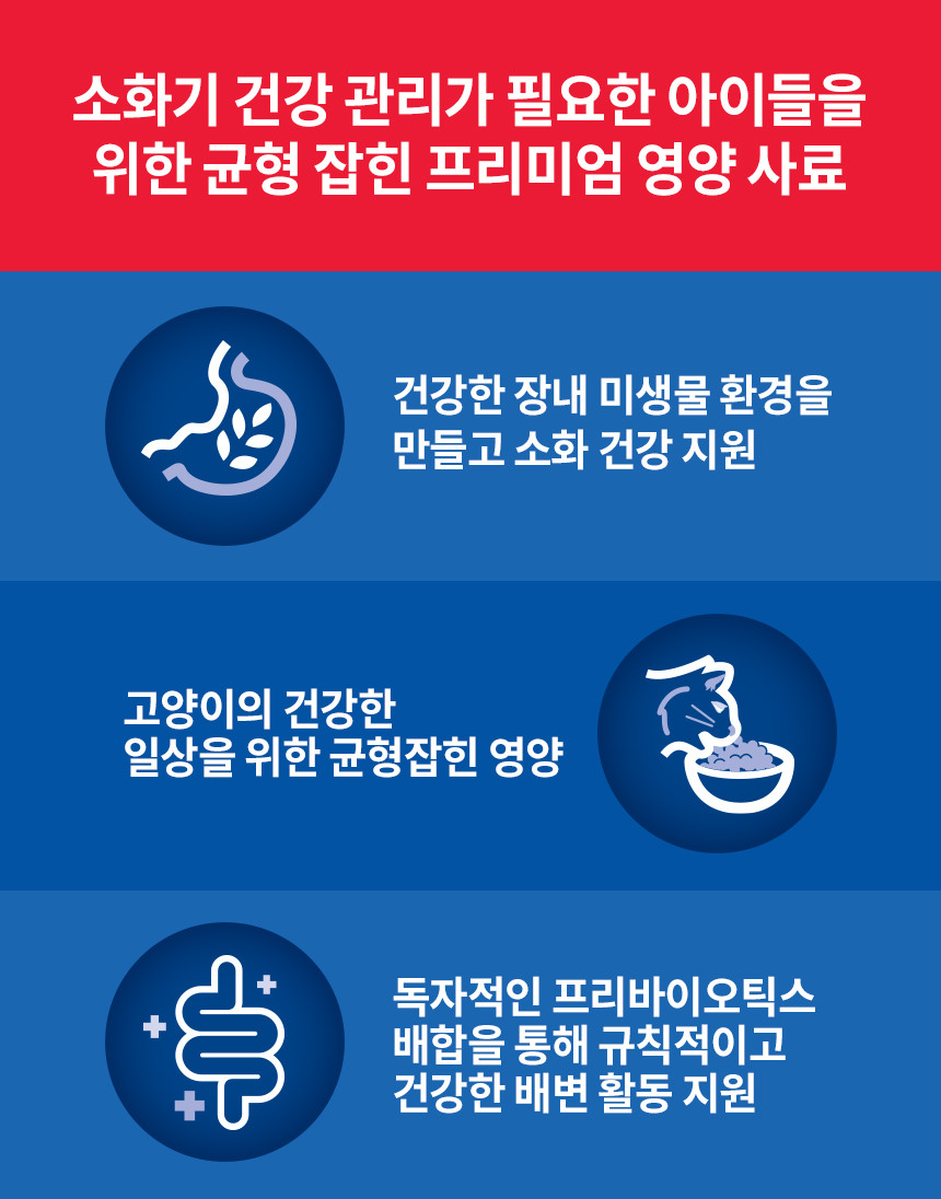 [힐스] 고양이사료 어덜트 퍼펙트 다이제스천 1.6kg 3종 (택1) 상세 이미지 3