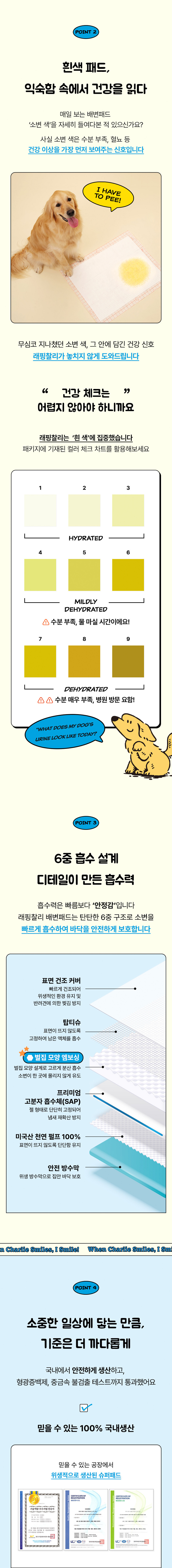 [래핑찰리] 슈퍼패드 20매 (60 x 75cm) (단품) 상세 이미지 3