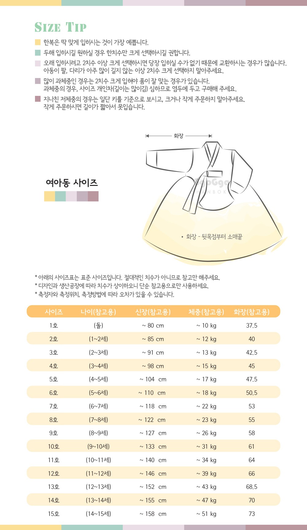 [꼬까한복] 반짝날개치마 피치 여아한복 상세 이미지 3