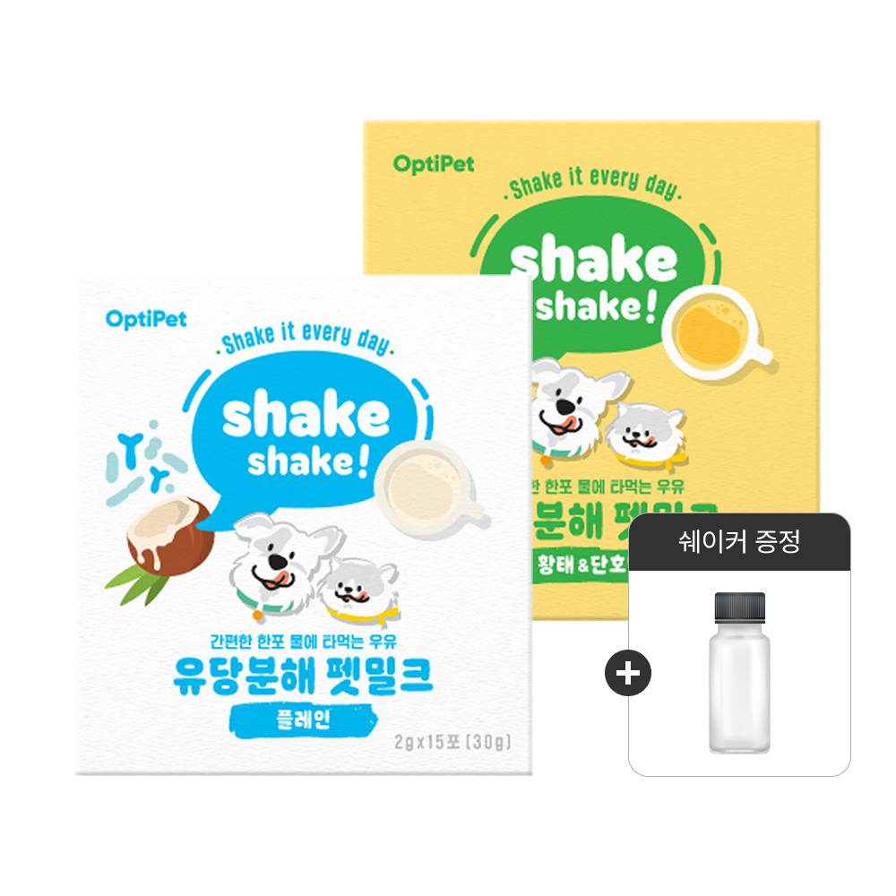 [옵티펫] 유당분해 펫밀크 강아지 고양이 우유 2종 (택1) 상세 이미지 1