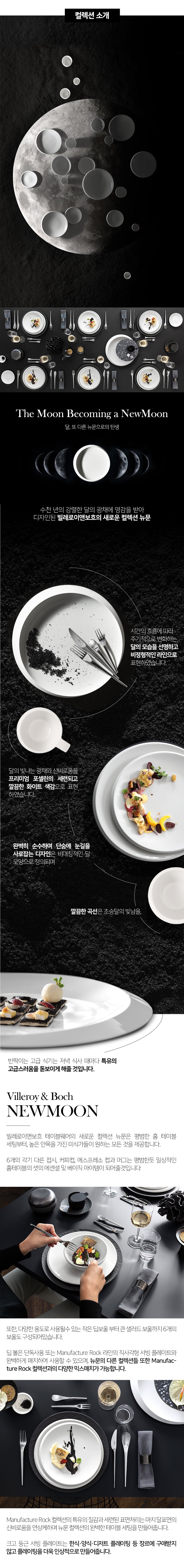 [빌레로이앤보흐] 뉴문 접시 모음전 (택1) 상세 이미지 3