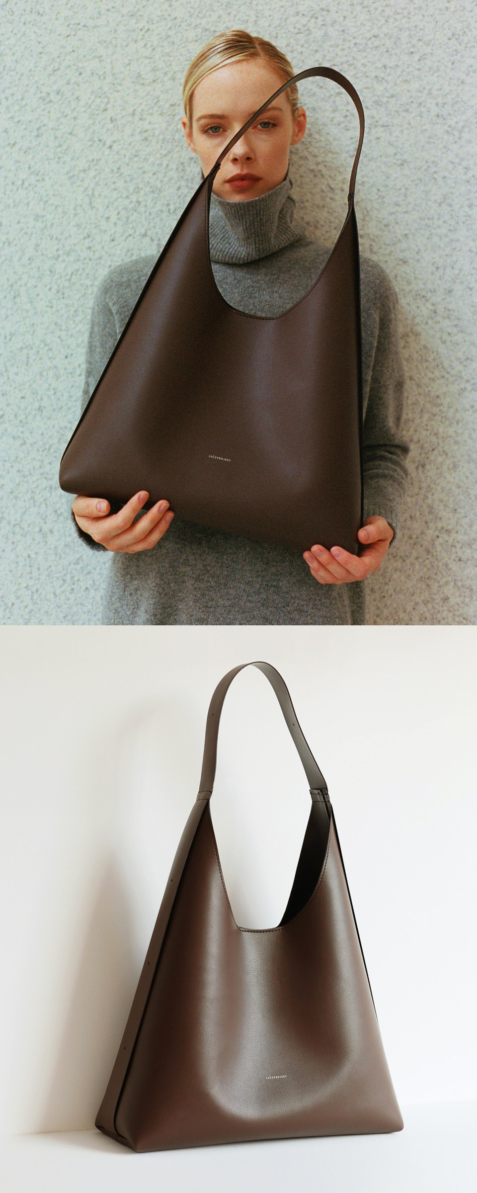 [레크프로젝트] LOG BIG HOBO BAG - 2 COLORS 상세 이미지 7