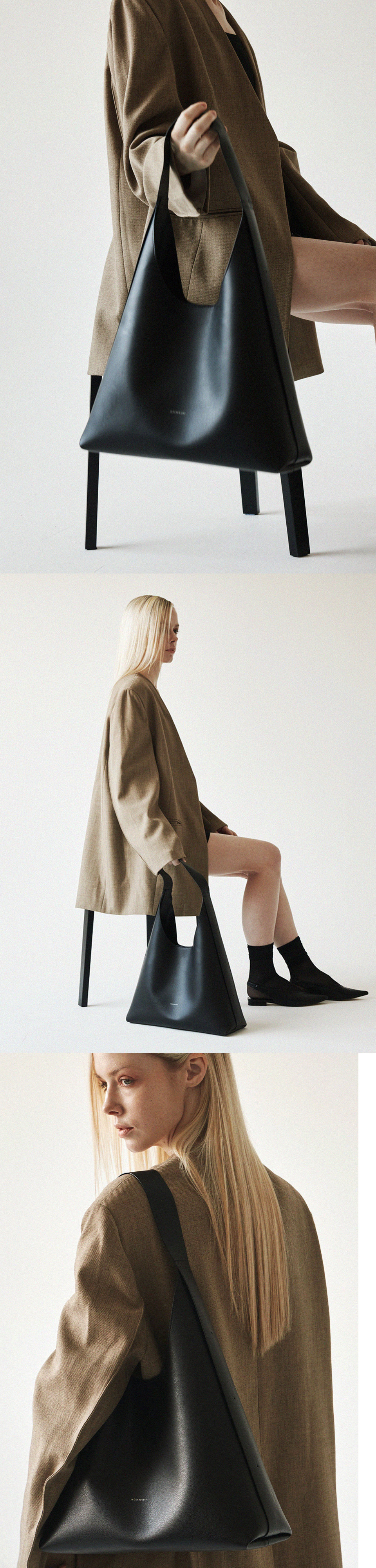 [레크프로젝트] LOG BIG HOBO BAG - 2 COLORS 상세 이미지 5