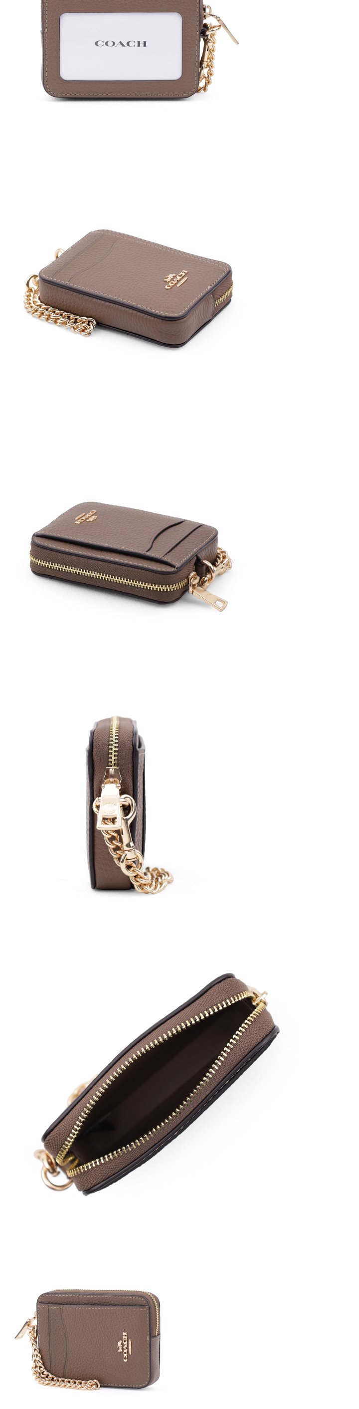 코치] 카드지갑 명품 코인지갑 지퍼지갑 코인G 지퍼카드 6303IMV2R - 마켓컬리