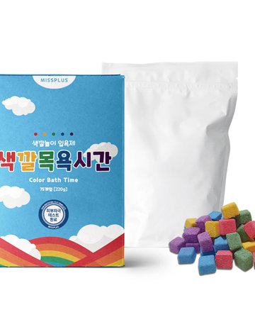[아가드] 색깔 목욕 시간 75입 아기 입욕제