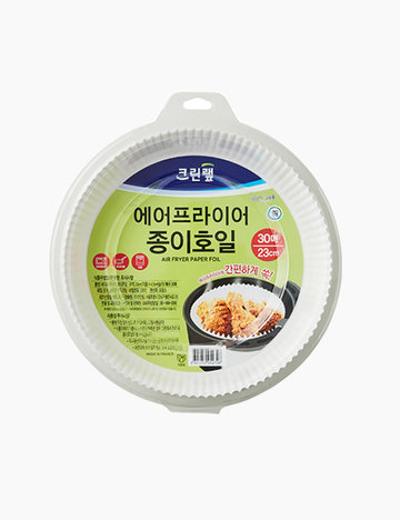 [크린랩] 에어프라이어 종이호일(대) 30매