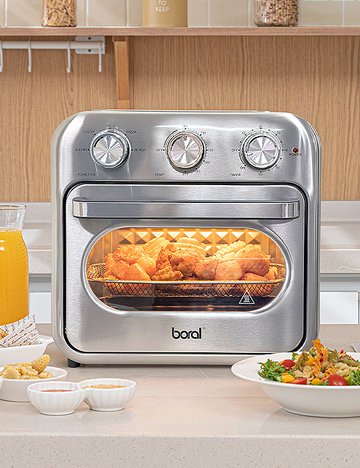 [보랄] 스테인리스 스틸 에어프라이어 오븐 25L BDC-K340AF (단품)
