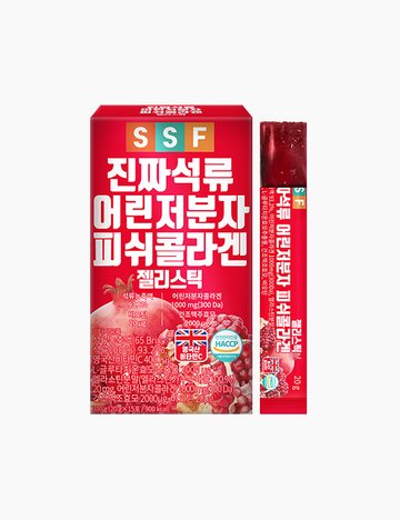 [순수식품] 진짜 석류 콜라겐 젤리 스틱 1박스(15포) (단일옵션)