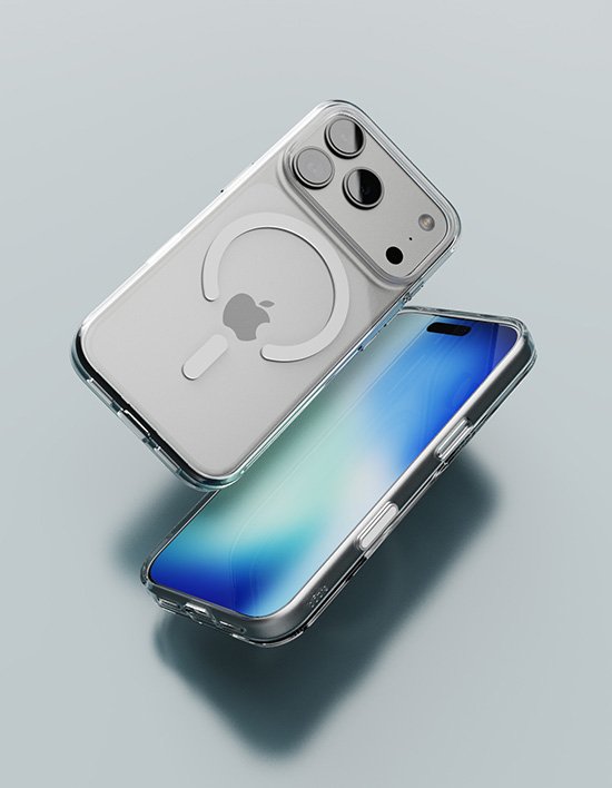 [엘라고] 아이폰 에어 17 프로 프로맥스 맥세이프 하이브리드 투명 케이스 4종 (택1)