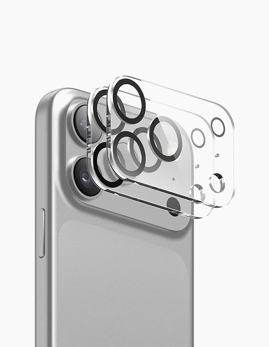 [엘라고] 아이폰 에어 17 9H 렌즈 강화유리 풀커버 보호필름 2P 4종 (택1)