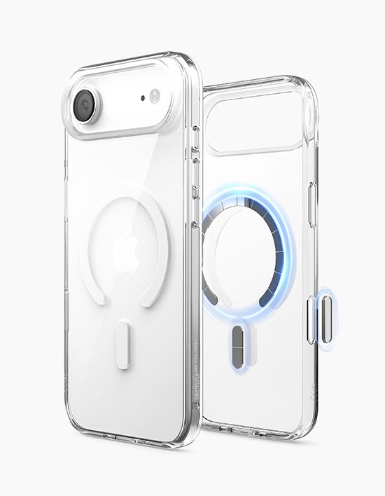 [엘라고] 아이폰 에어 맥세이프 하이브리드 투명 케이스 (단품)