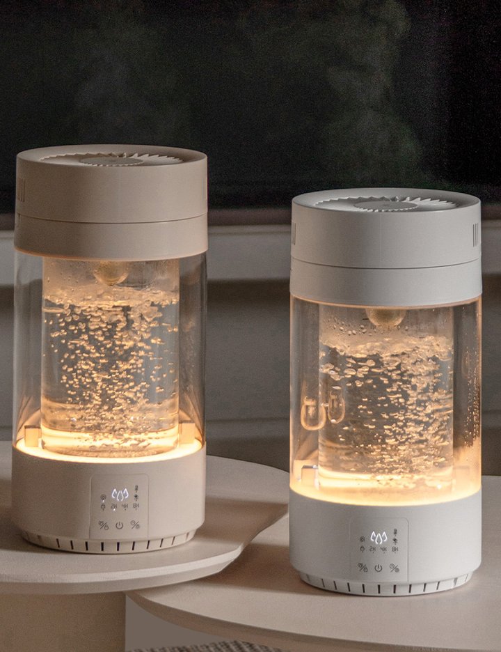 [신일] 26 NEW 가열식 아기 가습기 대용량 신생아 유리 물멍 가열 온열 따듯한