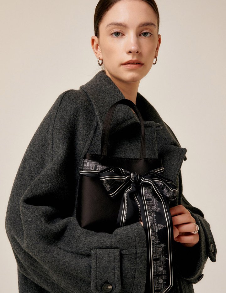 [생럭슈] 타이 미니 백 블랙