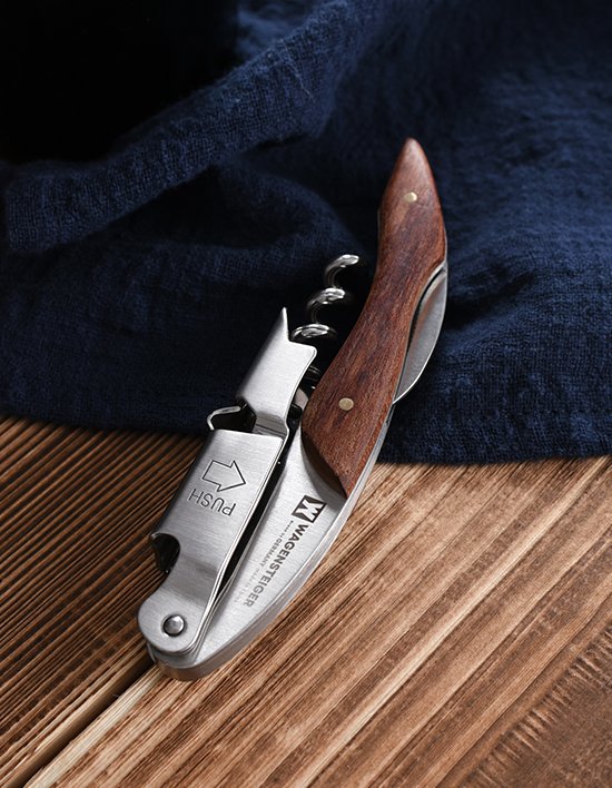 [바겐슈타이거] 원목 2단 레버 와인오프너 (단품)