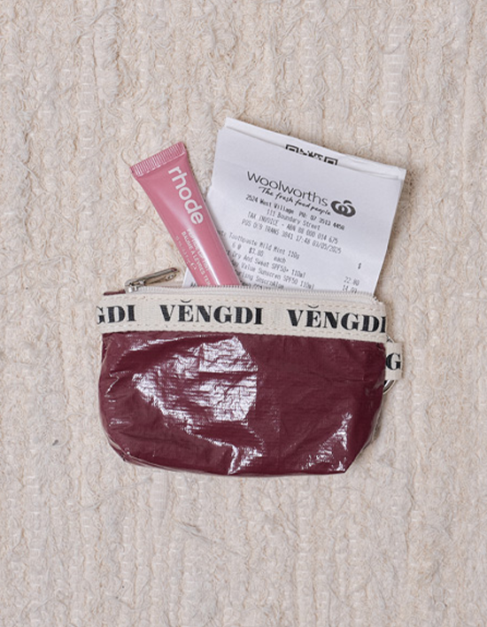 [벵디] 애니파우치 미니_버건디