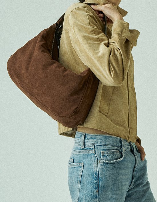 [벵디] 베일리백 스웨이드_브라운