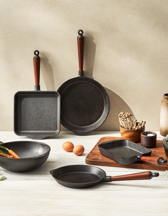 [스켑슐트] 트래디셔널 주물 후라이팬 6종 (택1)