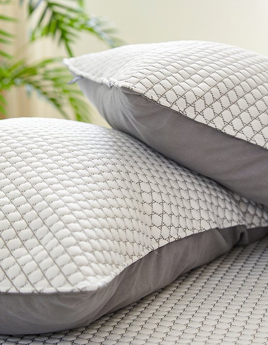 [아르페지오베이직] 1+1 휴비스 듀라론 삼중직 베개커버(50X70) 3종(택1)