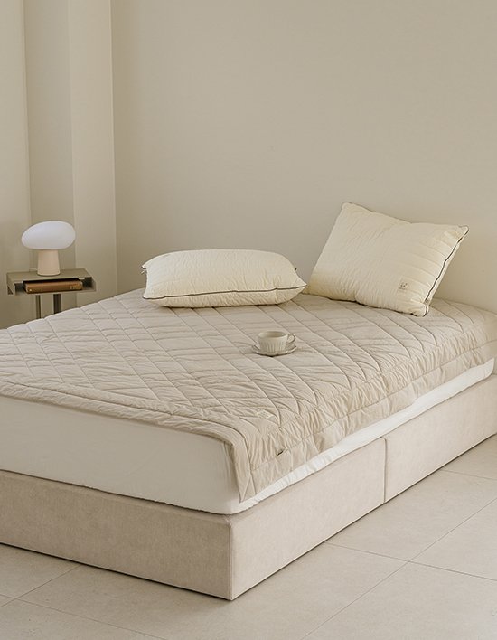 [아르페지오베이직] 고밀도 순면 워싱 호주산 100% 양모패드(SS)(K) 4종 (택1)