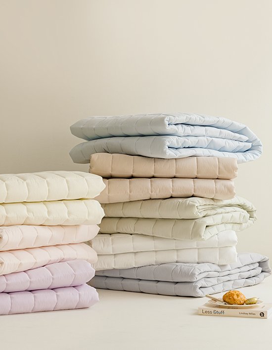 [아르페지오베이직] 뉴메이딘 고밀도순면 60수 누빔패드(SS)(Q) 16종 (택1)