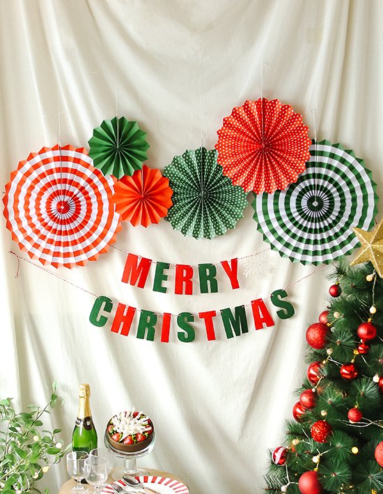 [파티해] 심플 파티 장식세트 (크리스마스)